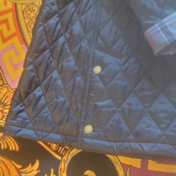 Barbour Summer Navy Beadnell Quilt Plus - Picture 7 of 10